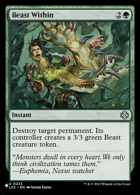 Beast Within from The List (Uncommon)