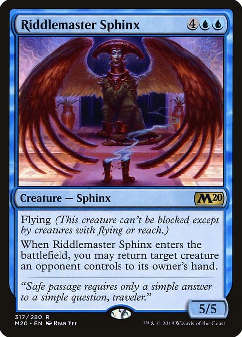 Riddlemaster Sphinx (Rare)