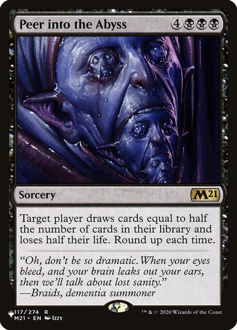 Peer into the Abyss from The List (Rare)