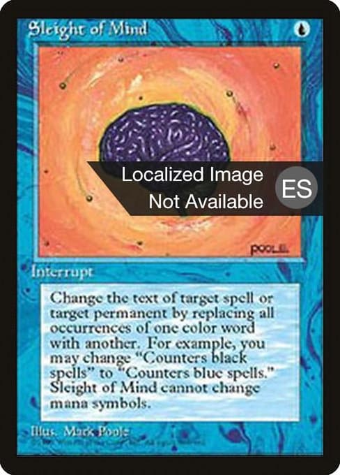 Sleight of Mind from Fourth Edition Foreign Black Border (Rare)