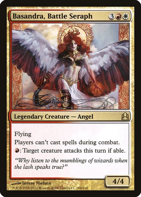 Basandra, Battle Seraph from Commander 2011 (Rare)