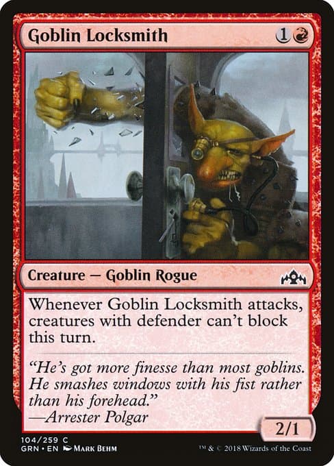 Goblin Locksmith from Guilds of Ravnica (Common)