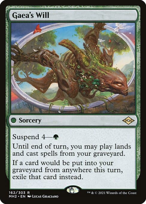 Gaea's Will from Modern Horizons 2 (Rare)