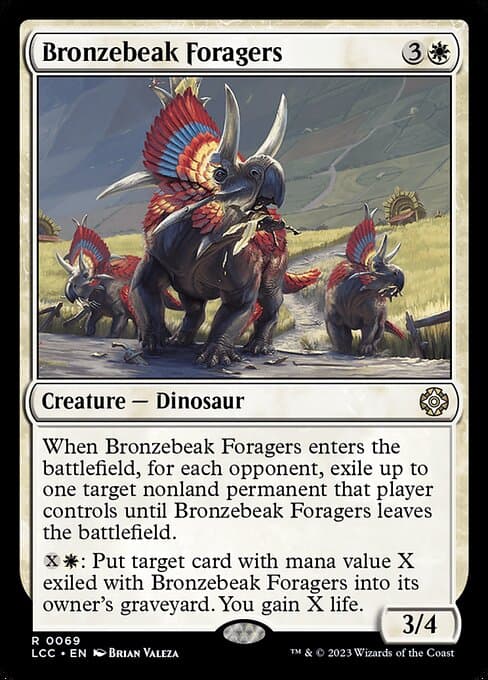 Bronzebeak Foragers from The Lost Caverns of Ixalan Commander (Rare)