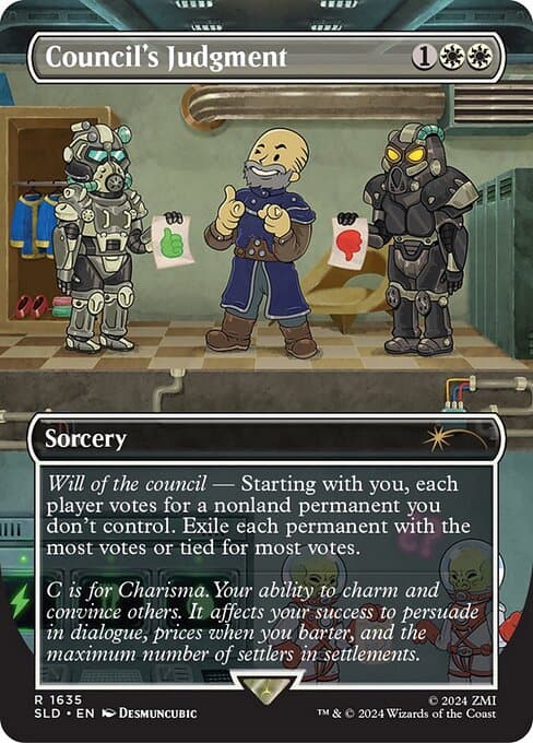 Council's Judgment from Secret Lair Drop (Rare)