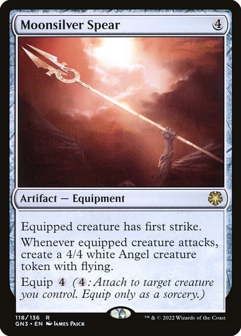 Moonsilver Spear from Game Night: Free-for-All (Rare)