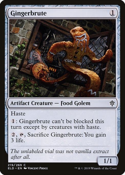 Gingerbrute from Throne of Eldraine (Common)