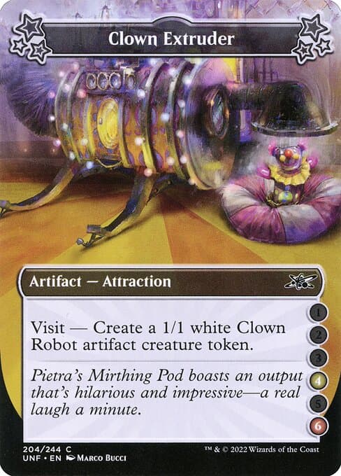 Clown Extruder from Unfinity (Common)