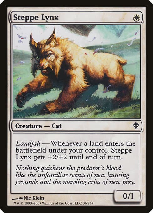 Steppe Lynx from Zendikar (Common)