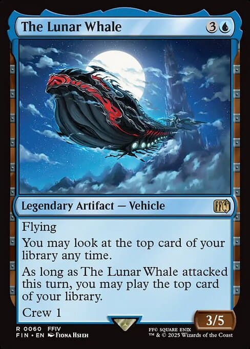 The Lunar Whale from Final Fantasy (Rare)