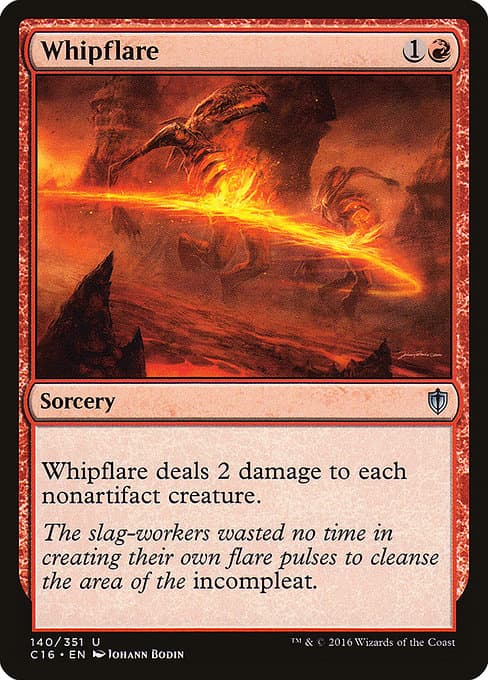 Whipflare from Commander 2016 (Uncommon)