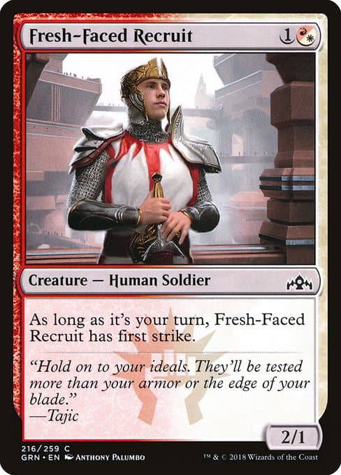 Fresh-Faced Recruit from Guilds of Ravnica (Common)