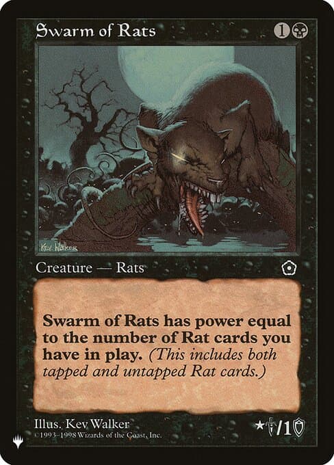 Swarm of Rats from The List (Common)