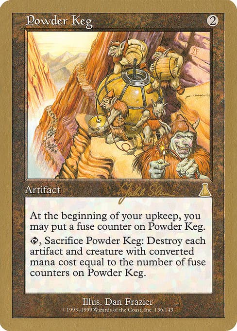 Powder Keg from World Championship Decks 1999 (Rare)