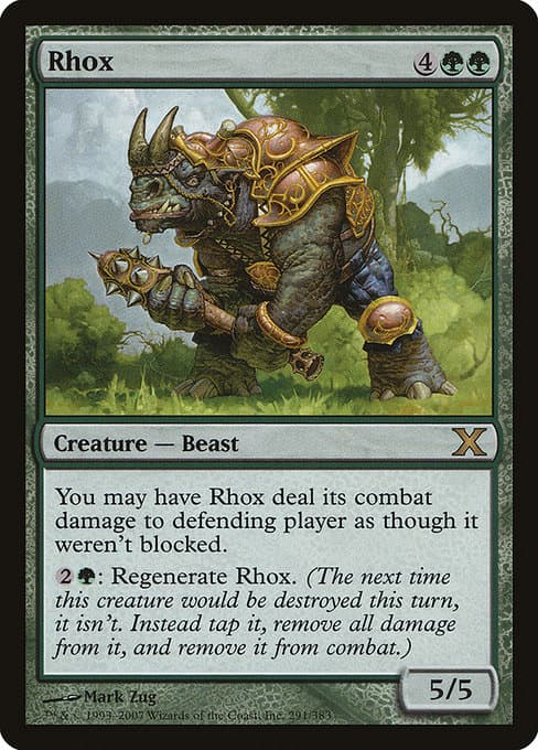 Rhox from Tenth Edition (Rare)