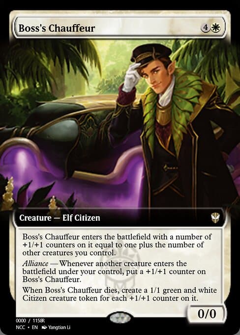 Boss's Chauffeur from Magic Online Promos (Rare)