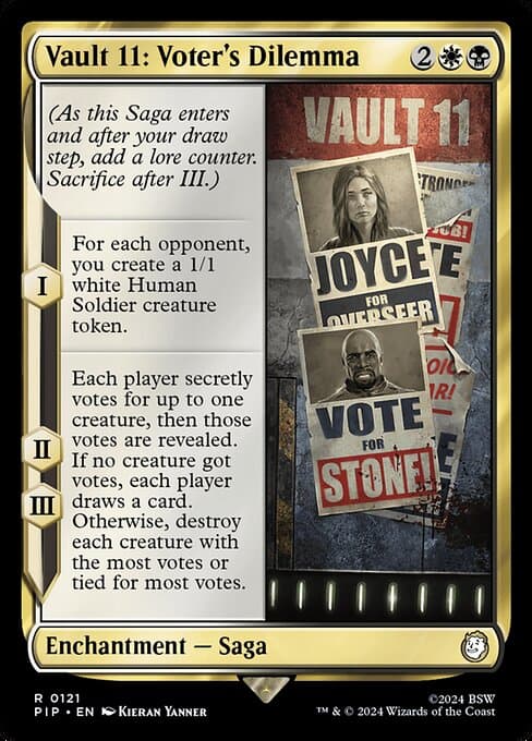 Vault 11: Voter's Dilemma (Rare)