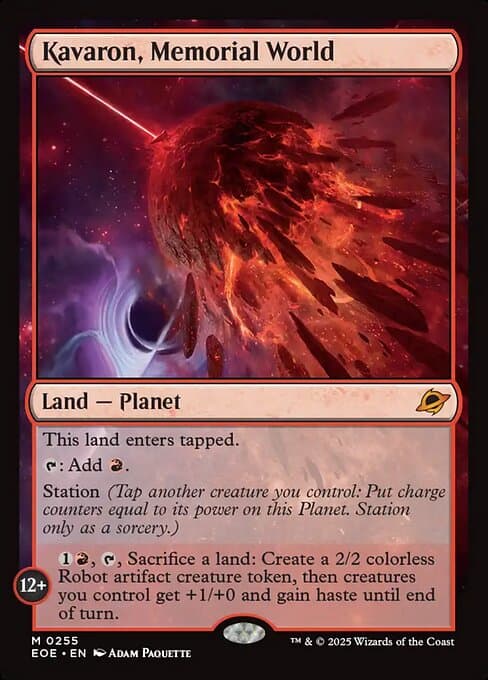 Kavaron, Memorial World (Mythic)