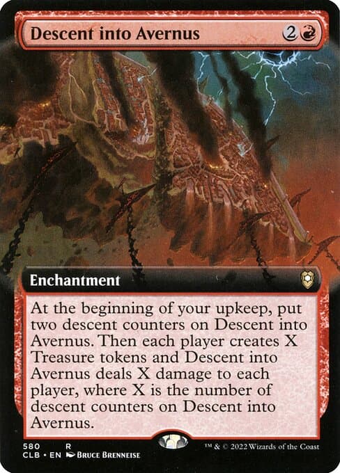 Descent into Avernus from Commander Legends: Battle for Baldur's Gate (Rare)
