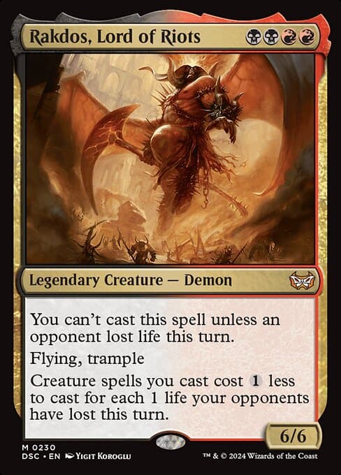 Rakdos, Lord of Riots (Mythic)