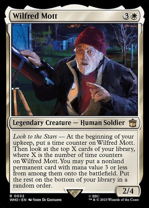 Wilfred Mott from Doctor Who (Rare)