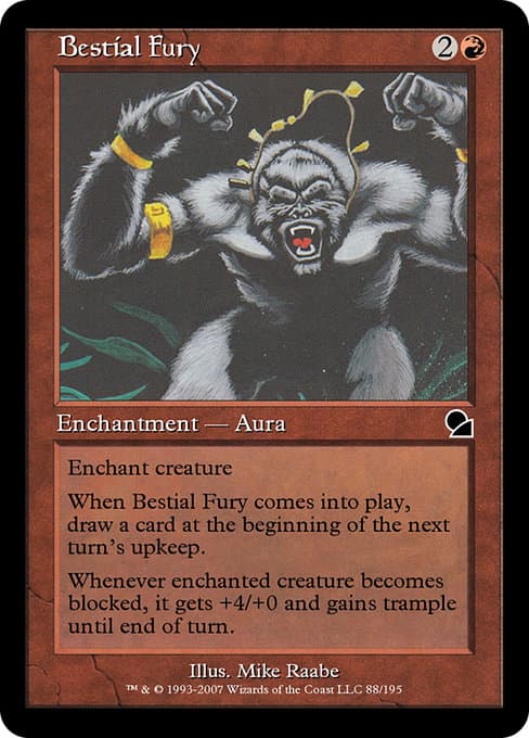 Bestial Fury from Masters Edition (Common)