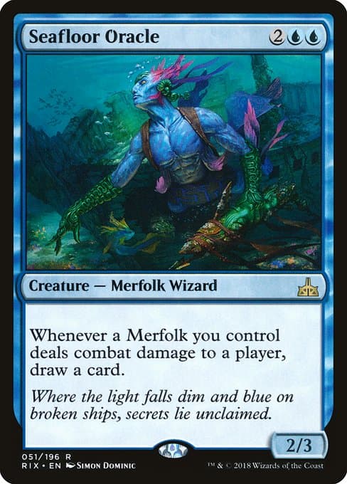 Seafloor Oracle from Rivals of Ixalan (Rare)