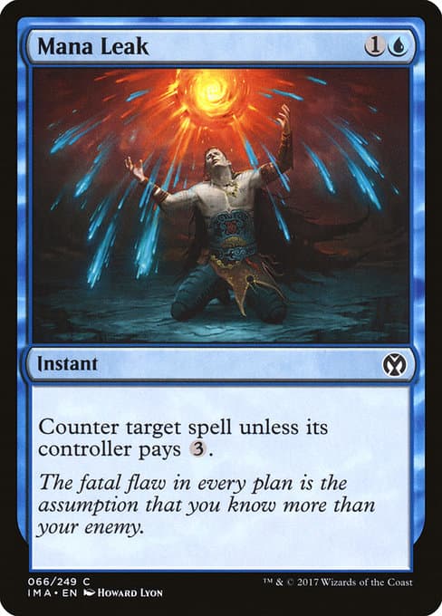 Mana Leak from Iconic Masters (Common)