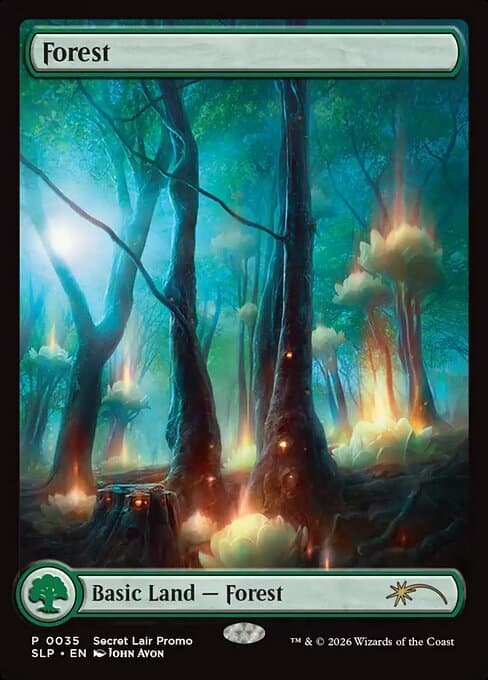 Forest from Secret Lair Promo (Rare)