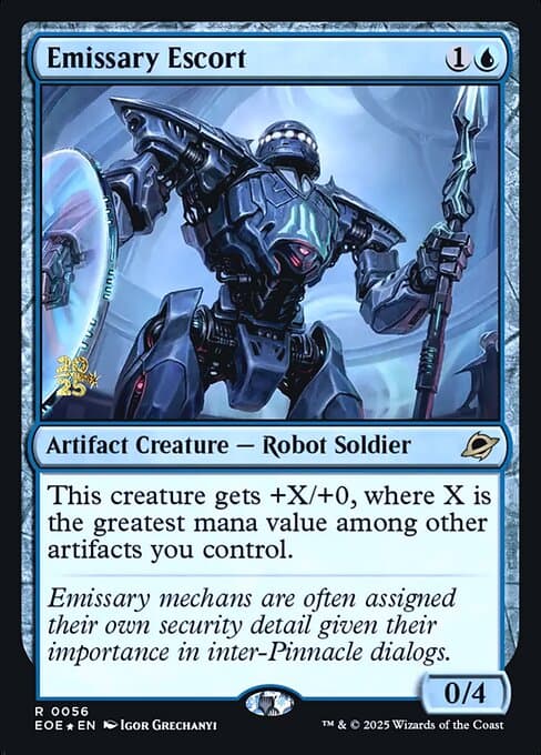 Emissary Escort from Edge of Eternities Promos (Rare)