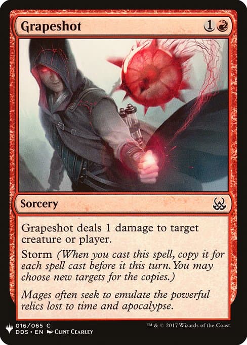 Grapeshot from The List (Common)