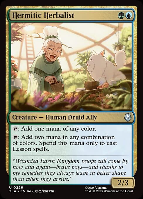 Hermitic Herbalist (Uncommon)