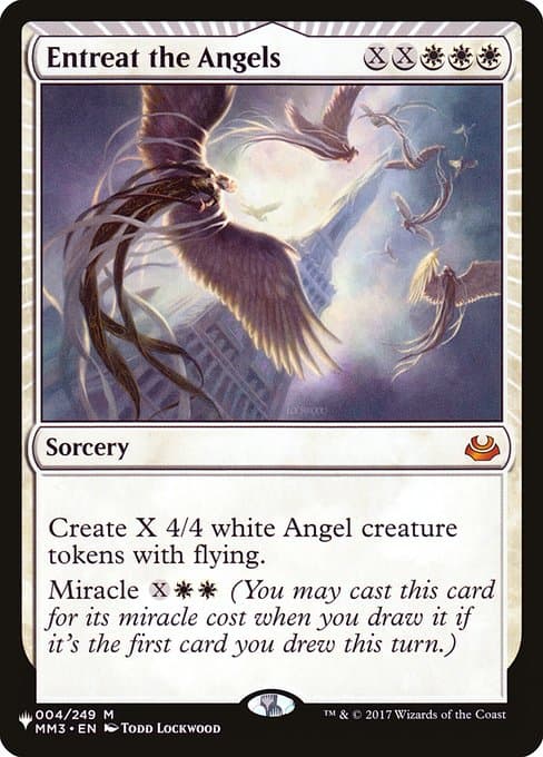 Entreat the Angels from The List (Mythic)