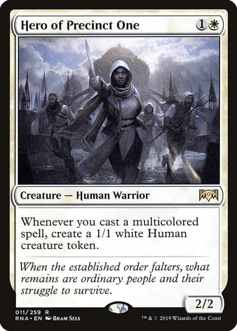 Hero of Precinct One from Ravnica Allegiance (Rare)