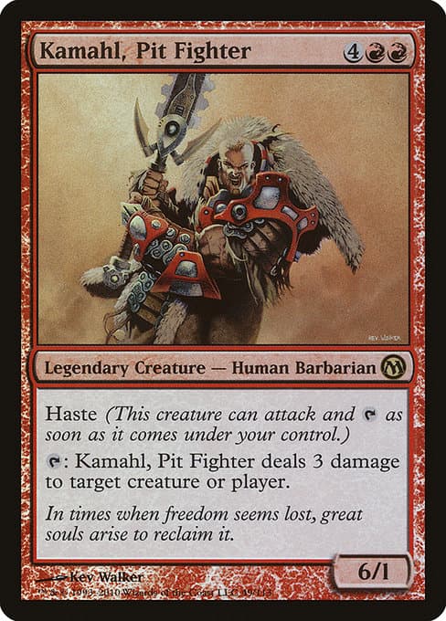 Kamahl, Pit Fighter from Duels of the Planeswalkers (Rare)