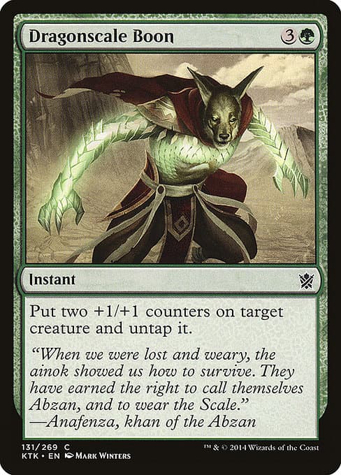 Dragonscale Boon from Khans of Tarkir (Common)