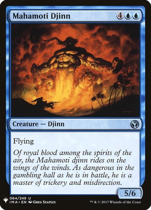 Mahamoti Djinn from The List (Uncommon)