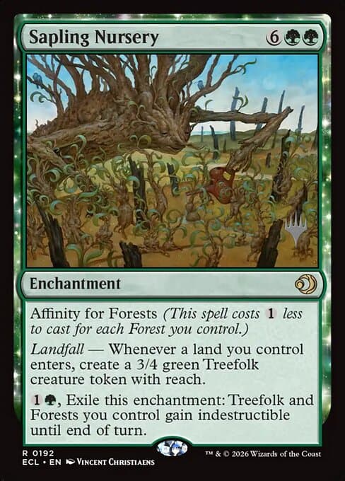Sapling Nursery from Lorwyn Eclipsed Promos (Rare)