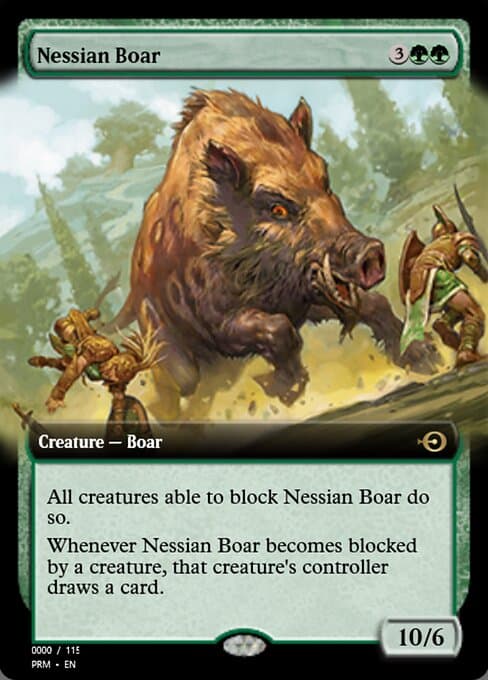Nessian Boar from Magic Online Promos (Rare)
