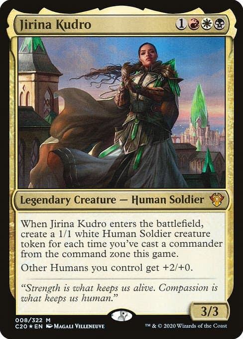 Jirina Kudro from Commander 2020 (Mythic)
