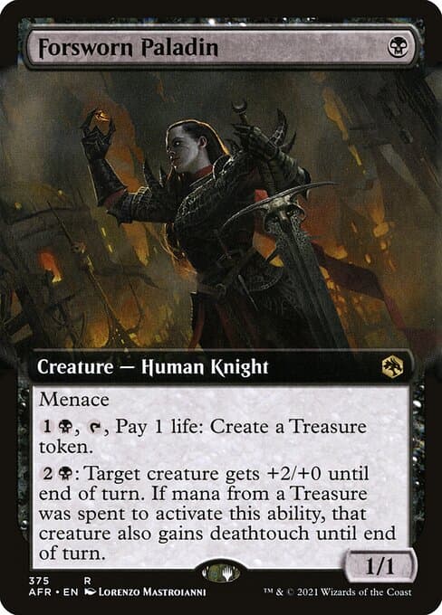 Forsworn Paladin from Adventures in the Forgotten Realms (Rare)