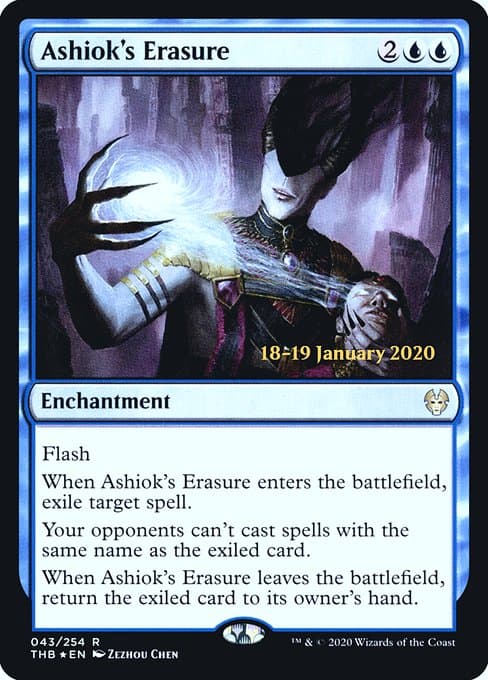 Ashiok's Erasure from Theros Beyond Death Promos (Rare)