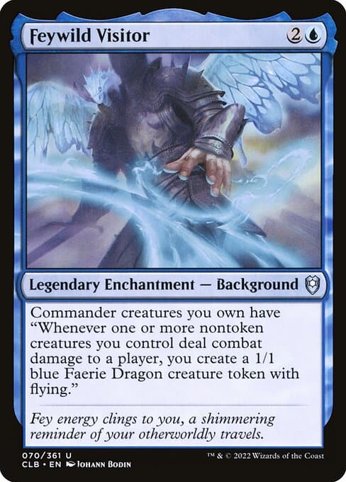 Feywild Visitor from Commander Legends: Battle for Baldur's Gate (Uncommon)