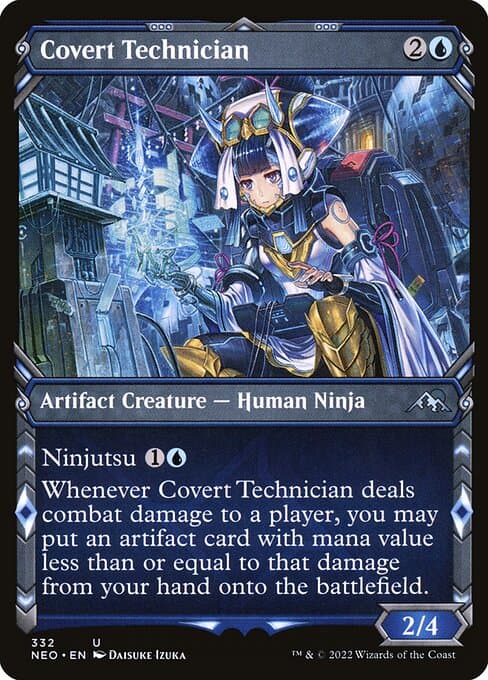 Covert Technician from Kamigawa: Neon Dynasty (Uncommon)