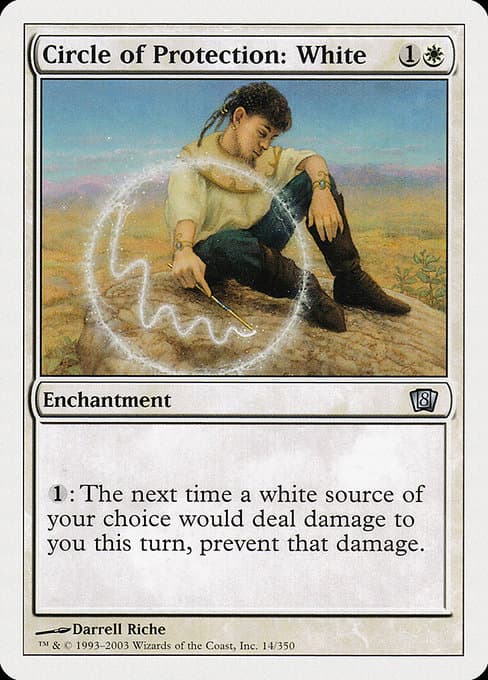 Circle of Protection: White (Uncommon)