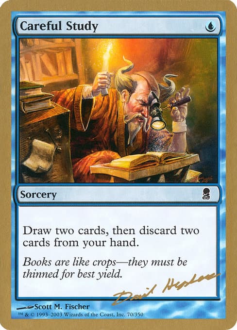 Careful Study from World Championship Decks 2003 (Common)