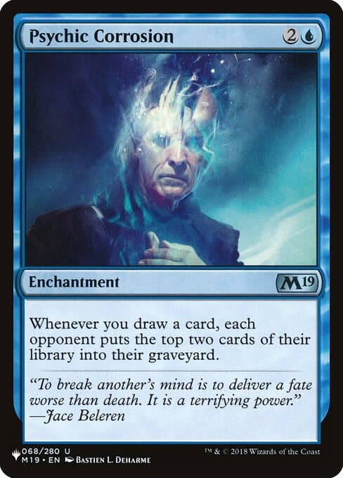 Psychic Corrosion from The List (Uncommon)