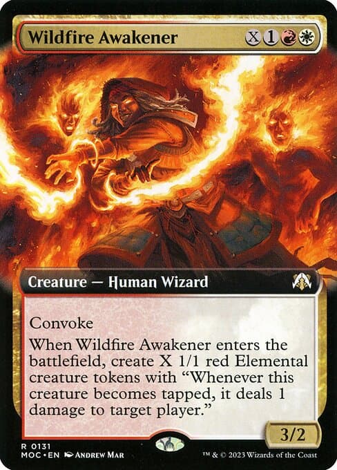 Wildfire Awakener from March of the Machine Commander (Rare)