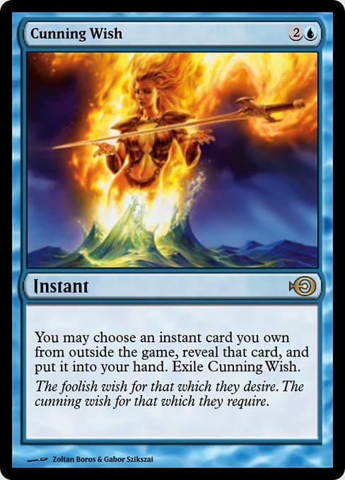 Cunning Wish from Magic Online Promos (Rare)