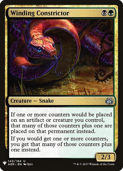 Winding Constrictor from The List (Uncommon)